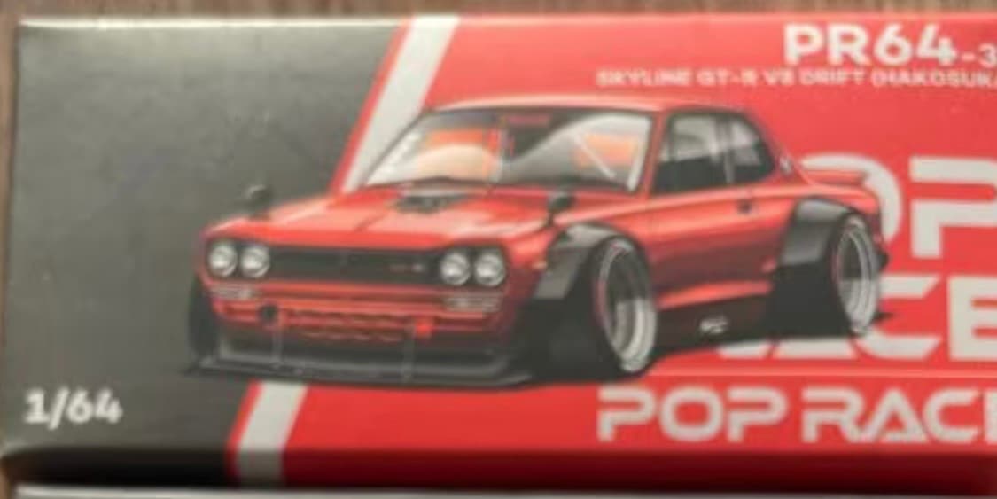 Pop Race Hakosuka 1/64